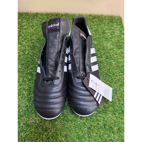 Adidas Copa Mundial Soccer Cleats Shoes Mens 7 Black Leather Made in Germany
